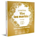 Coffret cadeau smartbox - vive les mari�s ! prestige - 1 s�jour ou 1 activit� romantique pour 2 personnes ...