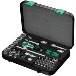 Wera 8100 sa 4 zyklop jeu de clés à douille en pouces 1 / 4 (6. 3 mm) 41 pièces 05003535001 Wera 8100 sa 4 zyklop jeu de clés à douille en pouces 1 / 4 (6. 3 mm) 41 pièces 05003535001