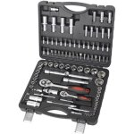 Coffret cl� � douille pro 94 pi�ces chrome vanadium