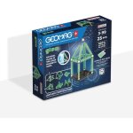 Coffret de construction - geomag - glow recycled - 25 pi�ces - luminescent - magn�tique - plastique recycl� ...