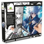 Coffret cr�atif - sycomore - layout et marqueurs - h�ros guerriers - d�s 10 ans