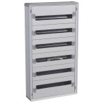 Coffret de distribution isolant - legrand - xl� 160 - 6 rang�es - 144 m - int�rieur