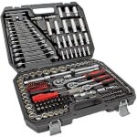Coffret de douilles 1 - 4 3 - 8 1 - 2 mallette multi - outils de 215 pi�ces chrome vanadium hobbytech ...