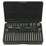 Coffret de douilles et dembouts - ks tools - 57 pices