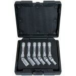 Coffret de douilles longues articules - kstools - 922. 4071 - 8 douilles (8  16 mm) - noir - longue ...