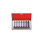 Coffret de douilles torx - king tony - t25 � t60 - longues 1 / 2 - m�tallique - 100 mm