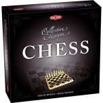 Coffret echecs en bois - jeux de socit classique et stratgie - tactic