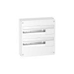 Coffret �lectrique - schneider - resi9 - 18 modules - 2 rang�es - plastique blanc