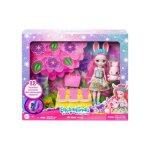 Coffret enchantimals poupe bree lapin et twist + accessoires - figurine 15cm avec animal - set mini ...