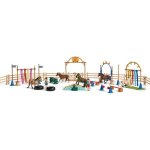Coffret dentranement agilit questre avec cheval schleich dresseur et accessoires - ensemble questre ...
