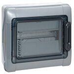 Coffret tanche plexo avec embouts  perforation directe prmonts gris 13 modules ? legrand ? 001921 ...