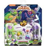 Coffret de figurines donatello vs baxter stockman - akedo - moose toys - tortues ninja - multicolore ...