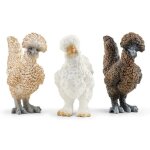 Coffret de figurines poules - ferme jouet et grange de 3 pi�ces avec figurines poules pour gar�ons et ...
