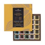 Coffret les initis 50 carrs de chocolat noir et lait - 250g valrhona