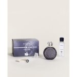 Coffret lampe diffuseur de parfum astral grise + 250ml cachemire blanc - maison berger paris