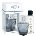 Coffret lampe diffuseur de parfum terra noire + recharge 250ml - maison berger paris
