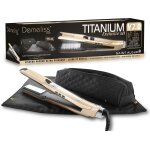 Coffret lisseur vapeur + tapis trousse 2 - en - 1 - saint algue - demeliss exclusive set tita v2 - titanium ...