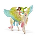 Coffret magique pi�ces avec f�e surah et son p�gase � paillettes - figurine schleich licorne et f�e avec ...