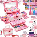 Coffret maquillage enfant jouet zgeer - non toxique lavable - cadeau anniversaire fille 5 - 12 ans Coffret maquillage enfant jouet zgeer - non toxique lavable - cadeau anniversaire fille 5 - 12 ans