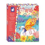 Coffret mini - canes � coller jardin secret - les ateliers du calme - 5 tableaux - kit loisir cr�atif ...