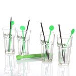 Coffret  mojito - paris prix - 13 pices - verre & polypropylne - multicolore - entretien facile