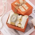 Coffret montre femme quartz ensemble de montres pour femmes bracelet pour femmesaccessoires de mode coffret ...