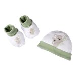 Coffret naissance 2 pi�ces koala 0 � 1 mois blanc