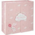Coffret naissance - souvenir - porte nuage rose - rangement - dimensions 215x223x92 cm - mixte