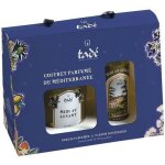 Coffret parfume de mditerrane - tad - bougie 180g - spray 100ml - senteur cdre - midi au levant