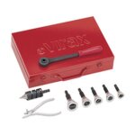 Coffret de piquage t - rax virax avec 5 outils de diam�tre 12 � 22mm