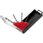 Coffret plastique 5 forets  mtaux - tecnx hss