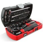 Coffret pocket de serrage / vissage 39 outils + pince multi - fonctions - sam outillage - pocket - rj ...