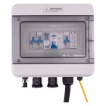 Coffret de protection ac - installation photovoltaque 6kw - protec