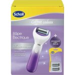 Rpe lectrique 2 en 1 - scholl - limination des callosits - rouleau exfoliant - rouleau lissant