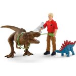Coffret - schleich - attaque tyrannosaure rex - extrieur - dinosaurs - mixte