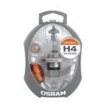 Coffret secours 6 ampoules voiture h4 12 volts osram ref 873398
