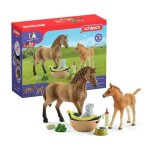 Coffret les soins pour b�b� animaux dhorse club sarah animaux de la ferme et accessoires schleich 42432 ...