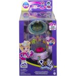 Coffret soucoupe volante - polly pocket - 4 espaces de jeu - 2 mini - figurines - 15 accessoires - 1 ...