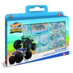 Coffret de tampons - multiprint - 7143 - hot wheels - 7 tampons bois et latex feutres giotto album coloriage ...