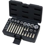 Coffret torx� 1 / 4 - 3 / 8 - 1 / 2 - e4 � e24 - t20 � t55 - 30 pcs ks tools 922. 4300