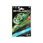 Coffret toupie beyblade x helm knight 3 - 80n - set toupie + lanceur - type d�fense + 1 carte