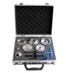 Coffret tournage filetage 1x8tpi / mandrin + mors + accessoires leman
