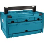 Caisse de transport makita makstor 3. 4 p - 84311 (l x l x h) 395 x 295 x 215 mm