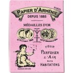 Coffret vintage papier darmnie - rose