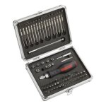 Coffret de vissage - kwb - 92 embouts - scurit - acier