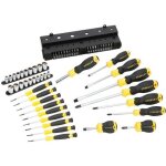 Coffret de vissage stanley stht0 - 62143 - 57 pièces - tournevis embouts douilles Coffret de vissage stanley stht0 - 62143 - 57 pièces - tournevis embouts douilles