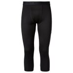 Collant 3 / 4 en laine monviso pour homme - vaude - noir - ski - respirant