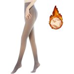 Collant chaud femme hiver extensibles translucide epais polaire opaque leggings taille haute thermique ...