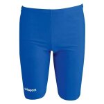 Collants de football uhlsport tights shorts pour homme - bleu azure - sous - shorts lastiques moulants ...