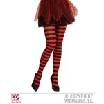 Collant ray rouge et noir - widmann - 70 den - adulte - intrieur
